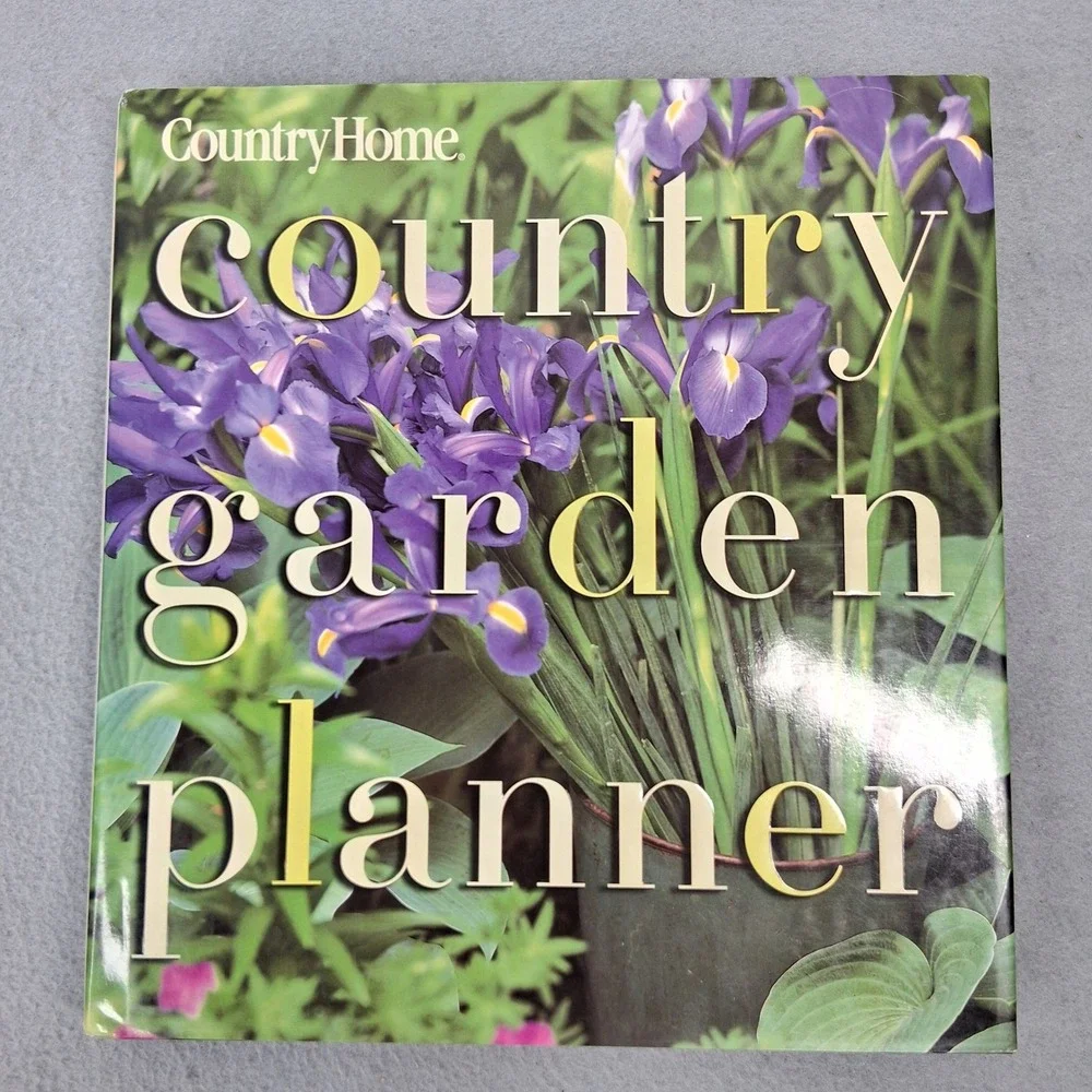 Country Home Country Garden Planner Book Hard Cover 1998